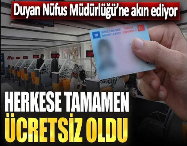 DUYAN NÜFUS MÜDÜRLÜĞÜNE AKIN EDİYOR