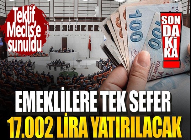 TEKLİF MECLİSE GİRDİ TARİH BELLİ OLDU