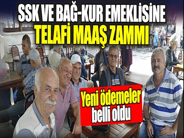 Telafi maaş geliyor