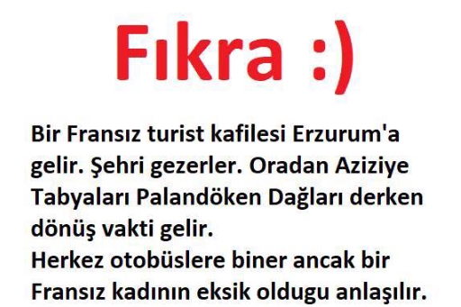 BU FIKRA AMMA KOMİK BE