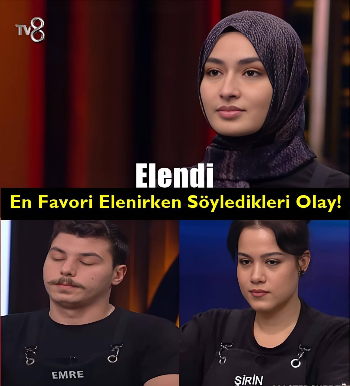 masterchef elenen yarışmacı