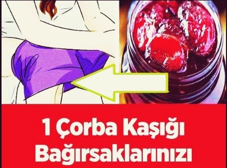 1 Yemek Kaşığı İle Bağırsaklarınızı Boşaltabilirsiniz!