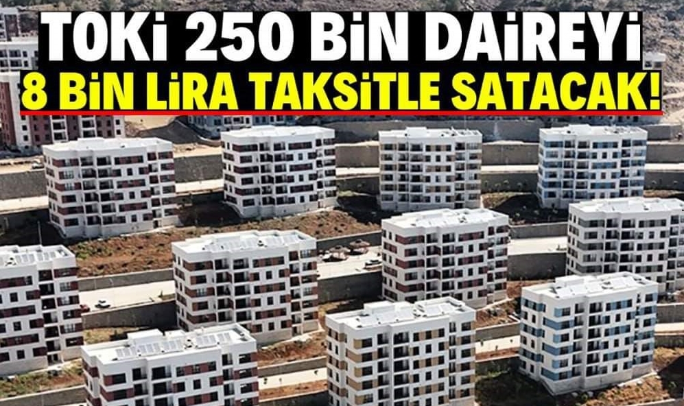 TOKİden onlarca konut fırsatı